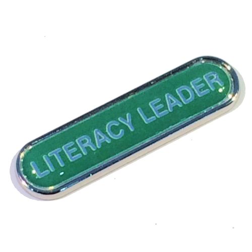 LITERACY LEADER bar badge